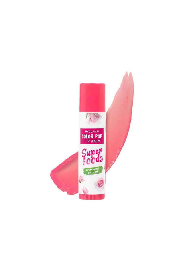 MyGlamm-Superfoods-Color-Pop-Lip-Balm---Rose -4.6-gm