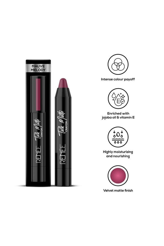 Talk-Matte-Crayon-Lipstick---Mauve-Melody -4.5-gm
