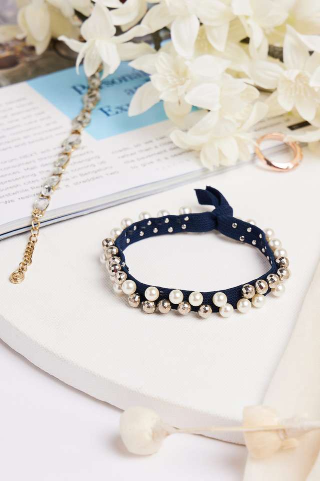 Rubber-Band-Bracelet---Navy-Blue