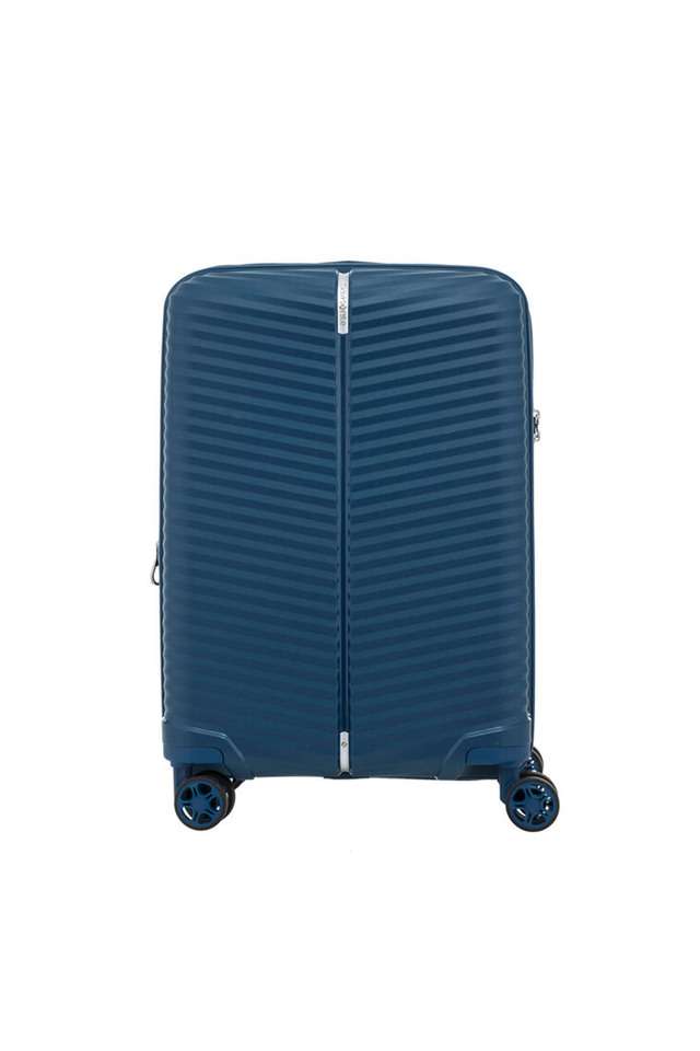 Buy Samsonite blue Varro Polypropylene 8 Wheels TSA Hard Trolley