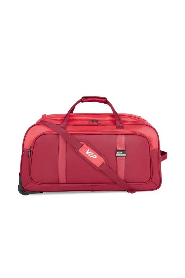 Buy VIP red Tristen X Polyester 2 Wheels Duffle Trolley Bag