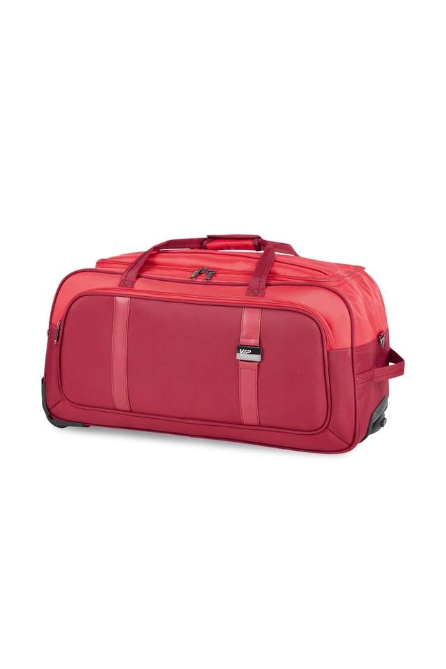Buy VIP red Tristen X Polyester Wheels Duffle Trolley Bag