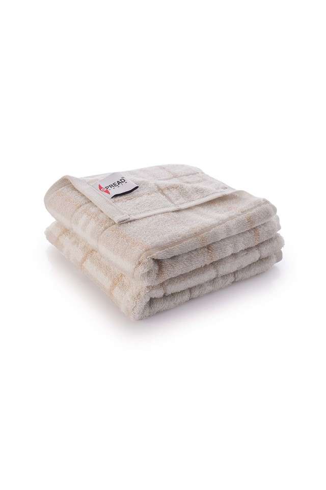 Tiles-Cotton-400-GSM-Super-Soft-Hand-Towel---33-x-74-cm---Brown