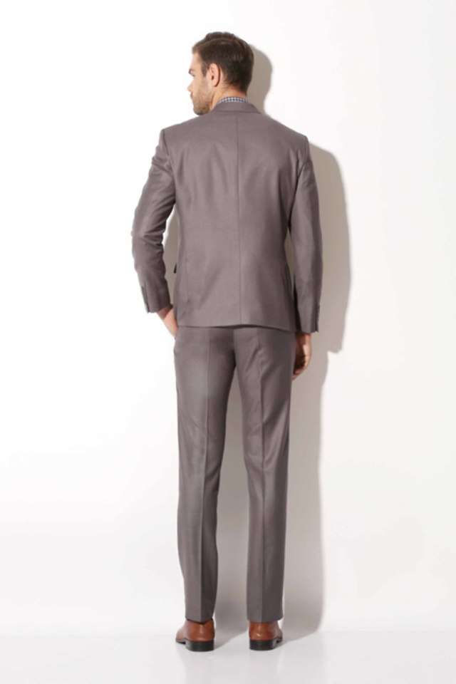 Solid-Terrylene-Rayon-Slim-Mens-Work-Wear-Suit