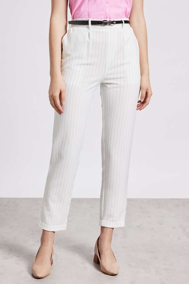 Stripes-Tailored-Fit-Women-s-Formal-Wear-Trouser