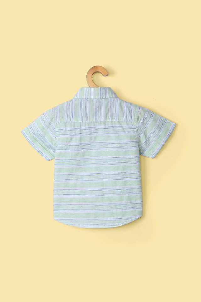 Stripes-Cotton-Collar-Neck-Infant-Boy-s-Shirt