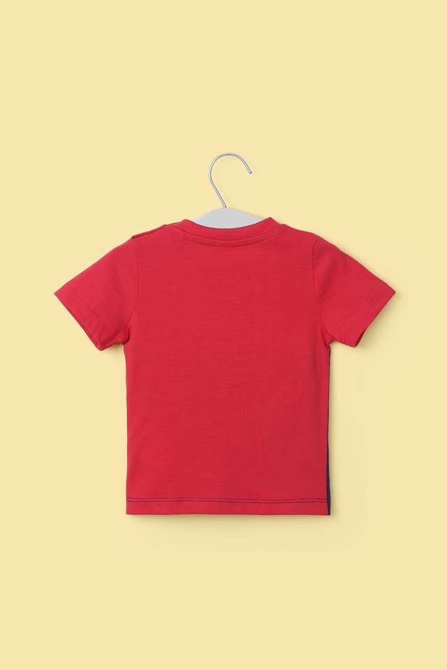 Printed-Cotton-Round-Neck-Infant-Boy-s-T-Shirt