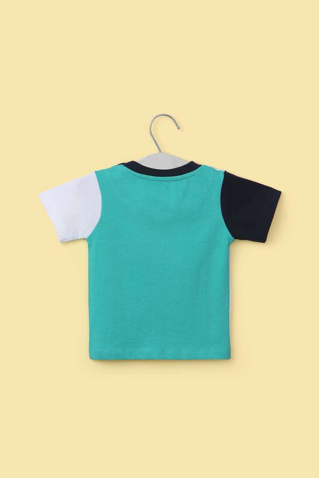 Printed-Cotton-Round-Neck-Infant-Boy-s-T-Shirt