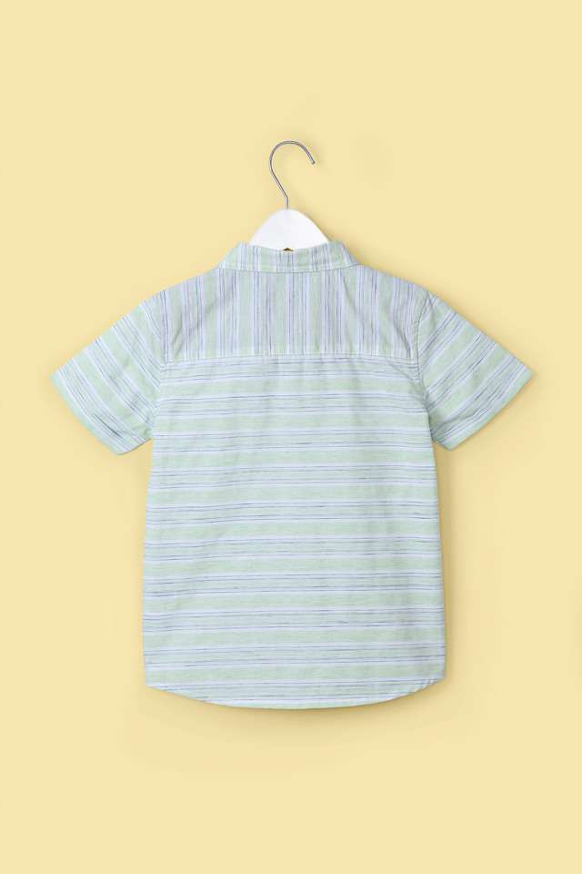 Stripes-Cotton-Collar-Neck-Boy-s-Shirt