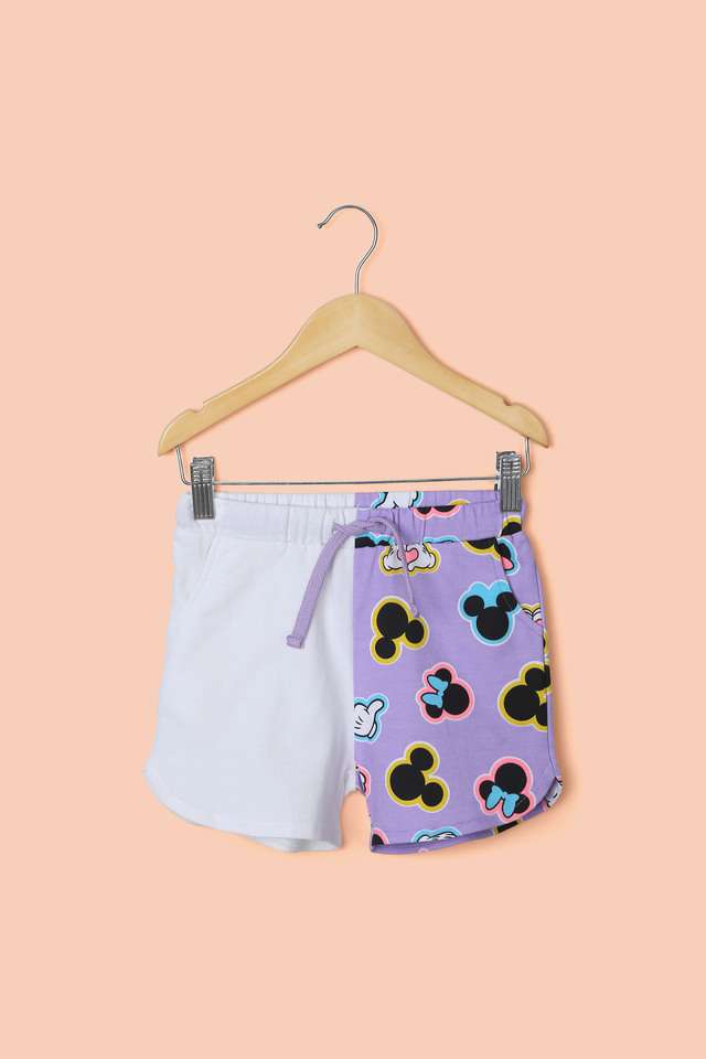 Printed-Cotton-Regular-Fit-Girl-s-Shorts