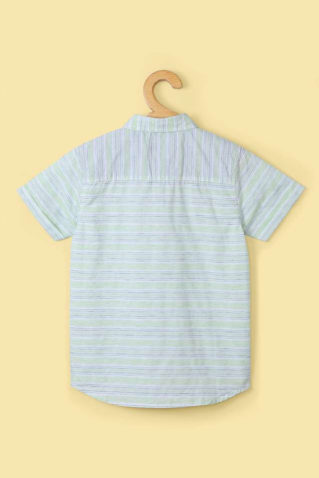 Stripes-Cotton-Collar-Neck-Boy-s-Shirt