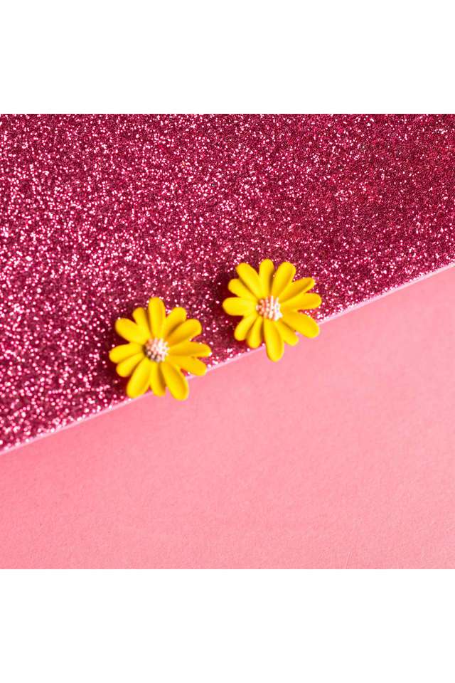Sunflower-Earrings-For-Girls-&-Women