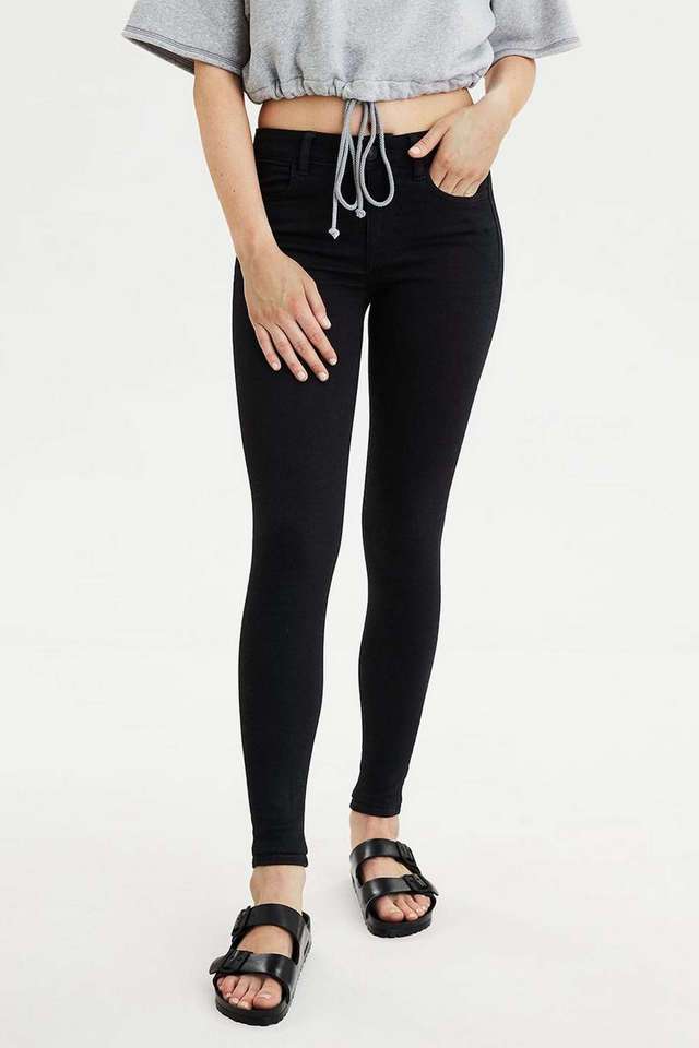 american eagle Low Rise Cotton Blend Skinny Fit Women's Jeans-picture-25