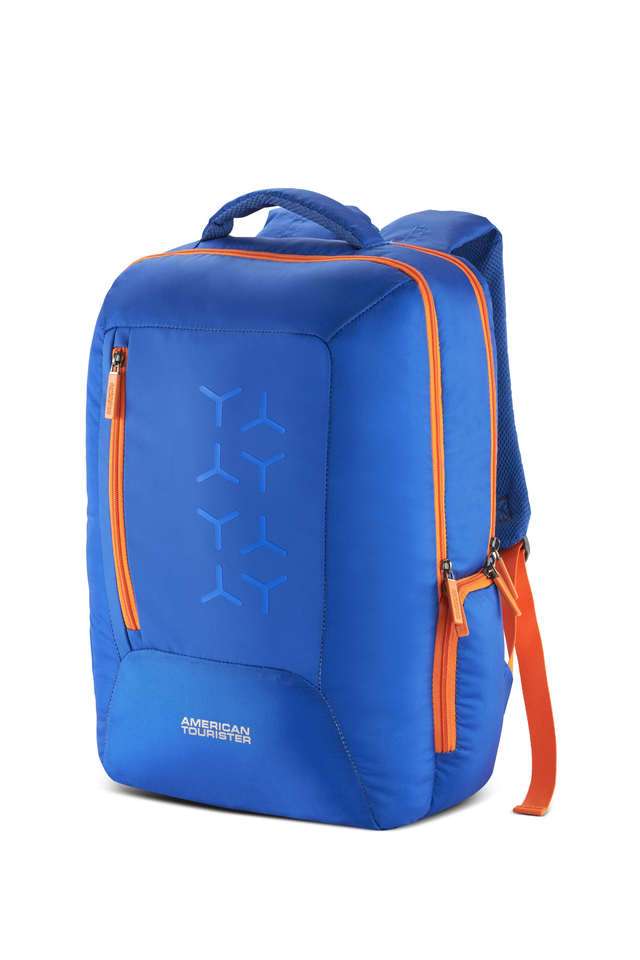 Polyester-Zip-Closure-Unisex-Backpack---Sigma-2.0---Navy