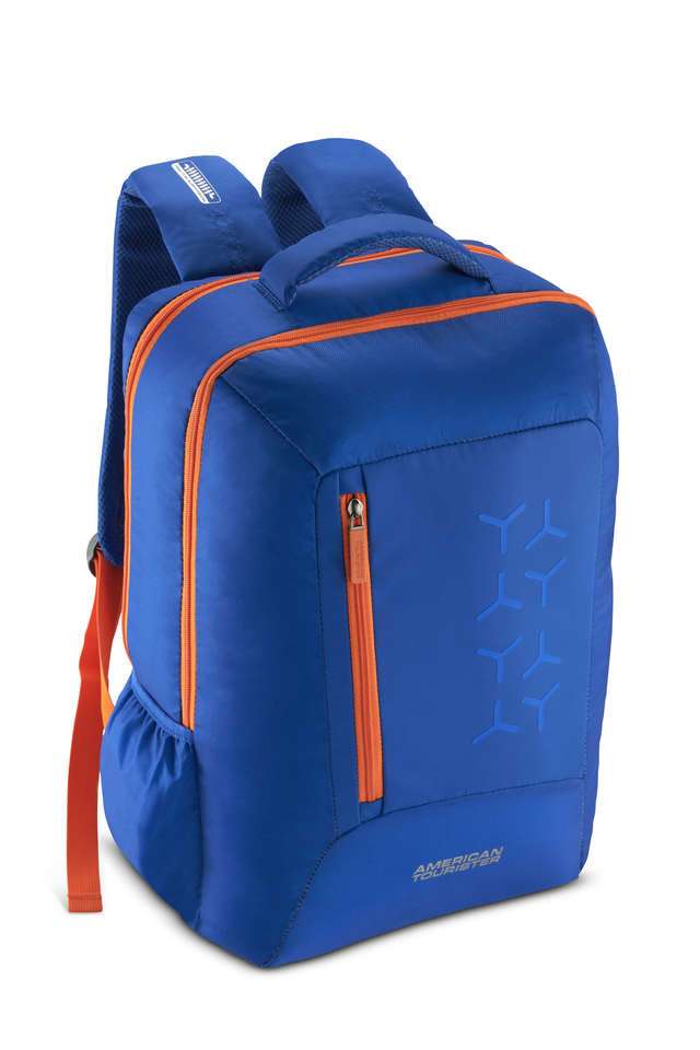 Polyester-Zip-Closure-Unisex-Backpack---Sigma-2.0---Blue