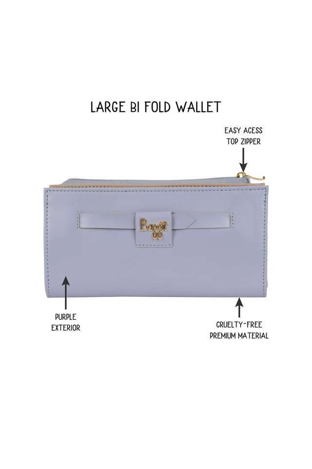 Button-Closure-Pvc-Women-Casual-Wallet