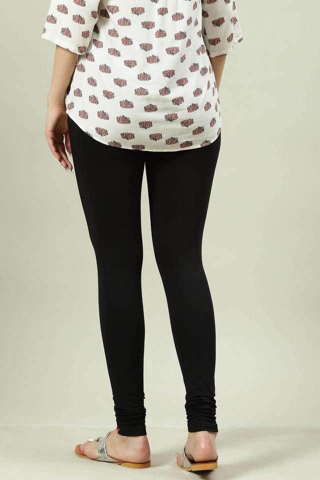 Solid-Full-Length-Cotton-Women-s-Legging