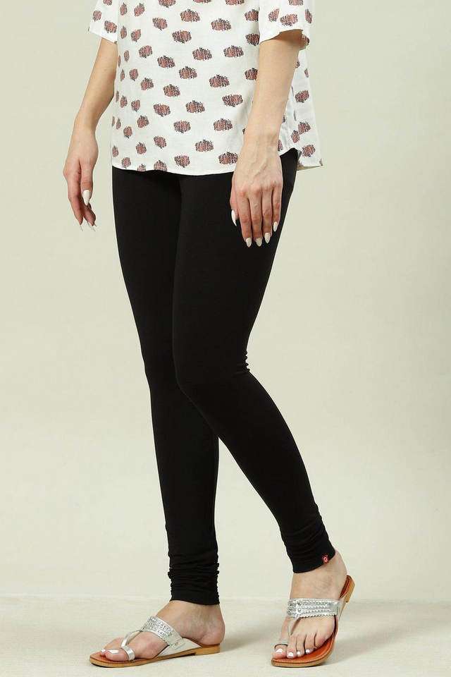 Solid-Full-Length-Cotton-Women-s-Legging