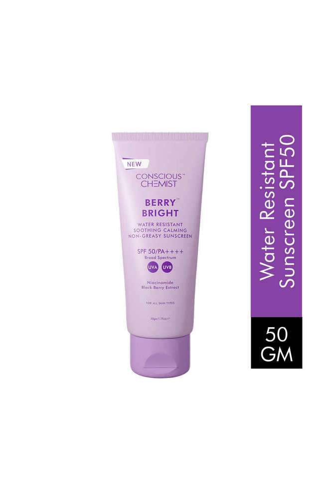 Berry-Bright-Water-Resistant-SPF-50-PA-++++-Sunscreen-With-Niacinamide---50-gm