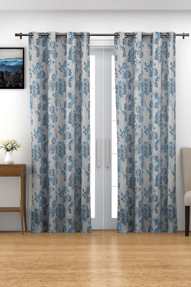 Blue-Chintz-Whiteout-Door-Curtain