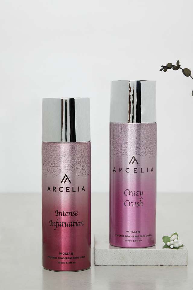 Deodorant-Combo-Set-for-Women---Crazy-Crush-&-Intense-Infatuation -Pack-of-2-(200-ml -133-gm-each)
