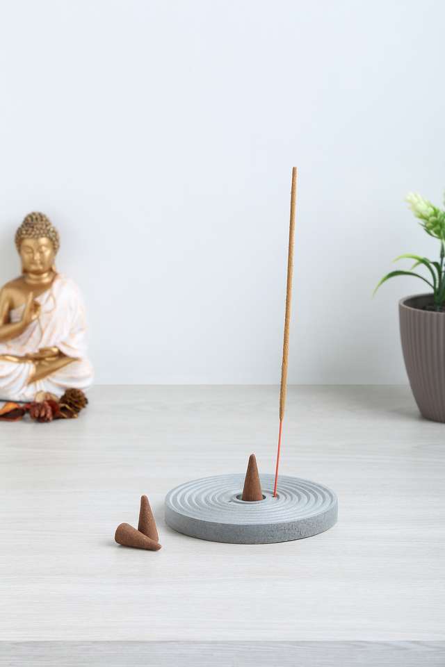 Zen-Round-Aroma-Set-White-Musk-Natural-Stone