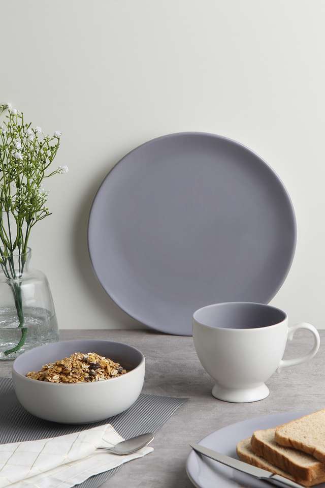 Solid-Grey-Breakfast-Set-of-12