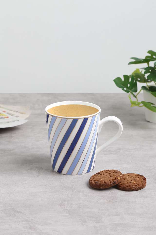 Stripe-Blue-Mug
