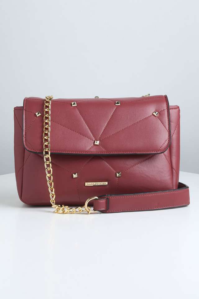 PU-Zip-Closure-Solid-Women-s-Sling-Bag