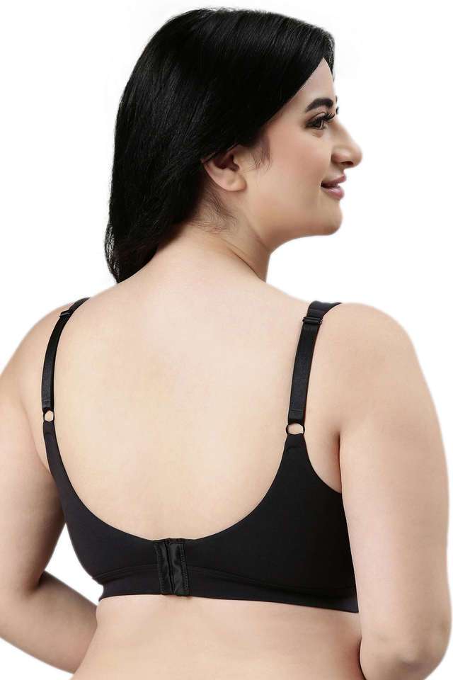 Non-Wired-Adjustable-Strap-Padded-Women-s-Cloud-Soft-Cotton-Full-Support-Minimizer-Bra