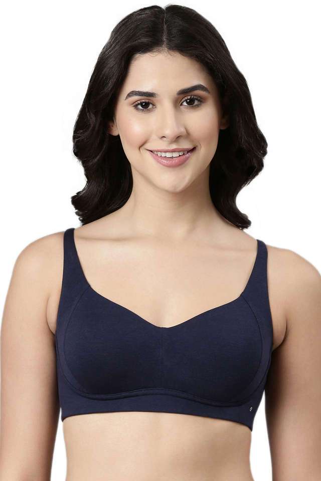 Non-Wired-Removable-Strap-Padded-Women-s-T-Shirt-Bra