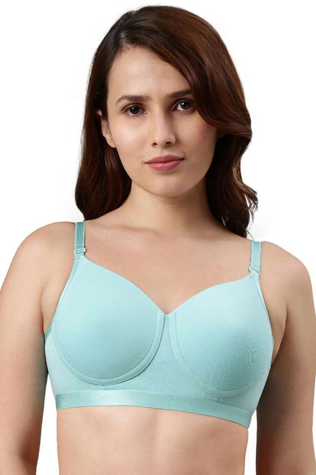 Non-Wired-Adjustable-Padded-Women-s-T-Shirt-Bra