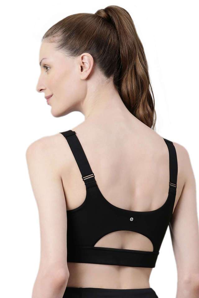 Non-Wired-Removable-Strap-Padded-Women-s-Front-Open-Bounce-Control-High-Impact-Sports-Bra