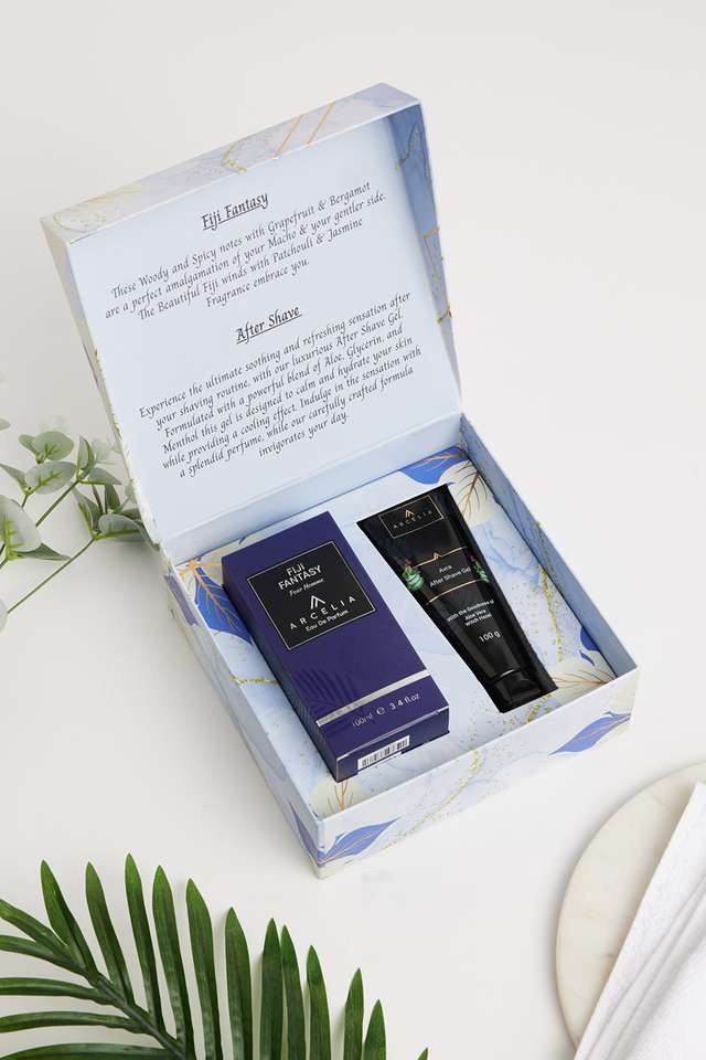Fiji-Fantasy-Eua-de-Parfum-&-After-Shave-Gel-Gift-Set-For-Men---Pack-of-2