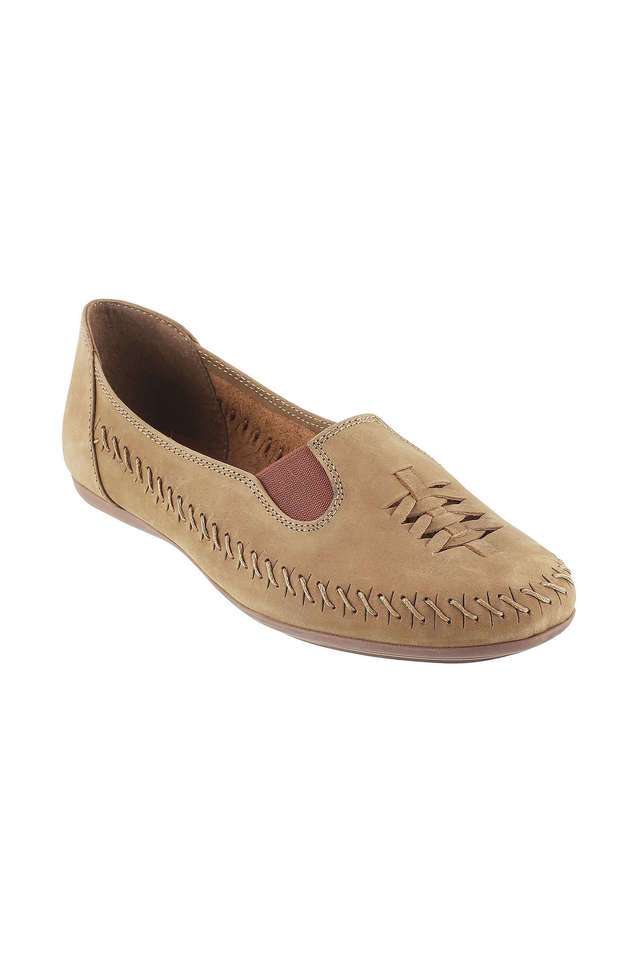 Leather-Slipon-Women-s-Casual-Ballerinas