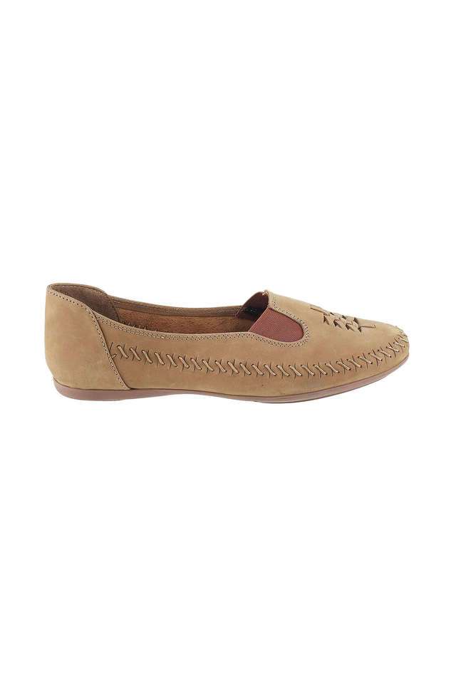 Leather-Slipon-Women-s-Casual-Ballerinas