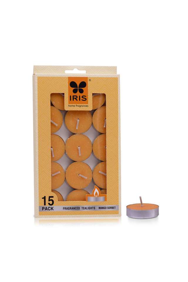 Pack-Of-15-Mango-Sorbet-Tea-Light-Candle