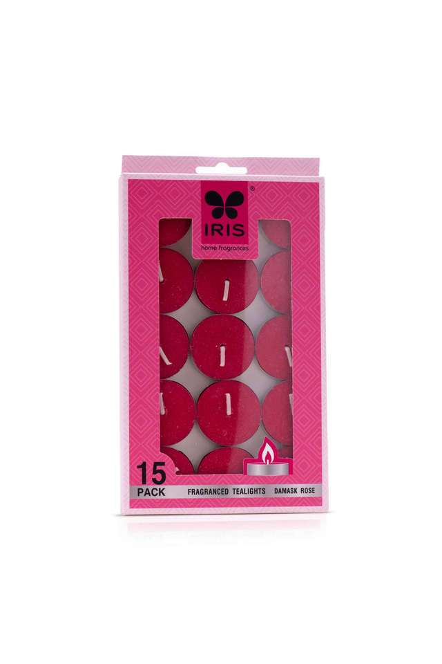 Pack-Of-15-Damask-Rose-Tea-Light-Candle