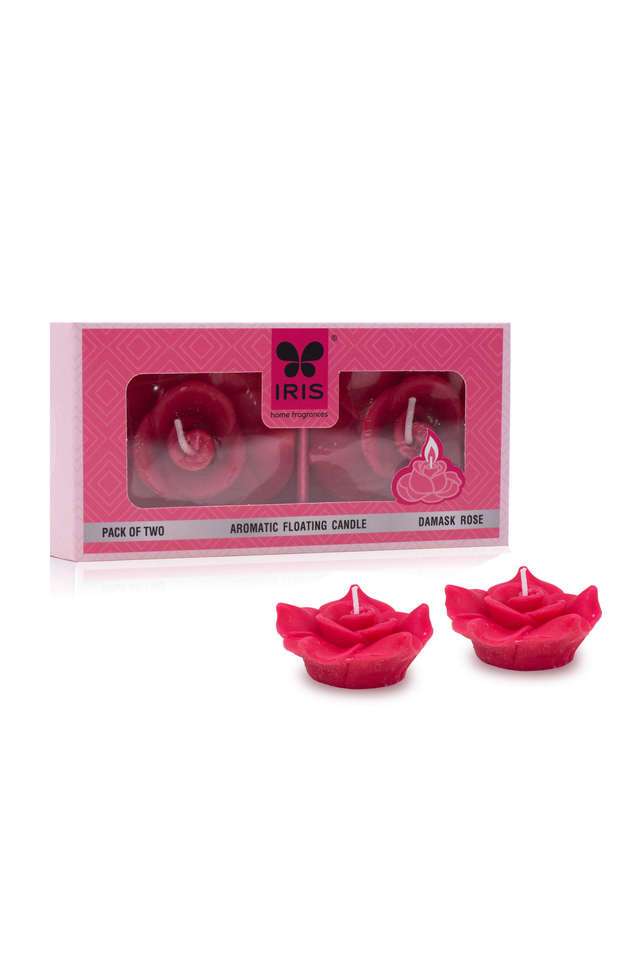 2-Pack-Damask-Rose-Floater-Candle