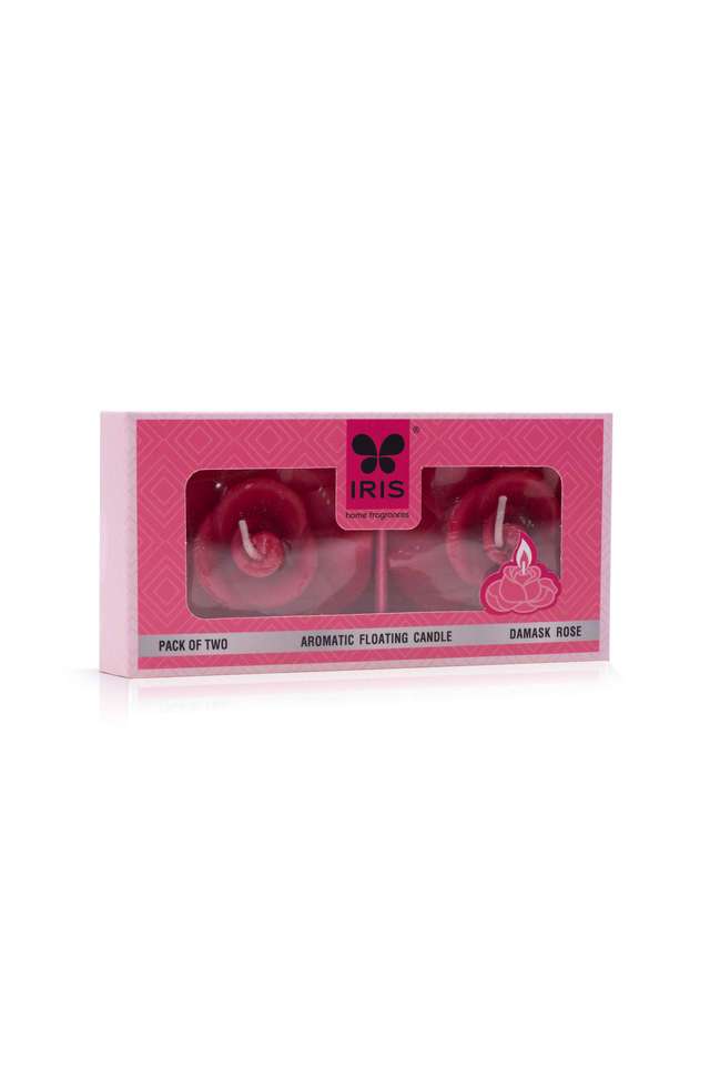 2-Pack-Damask-Rose-Floater-Candle
