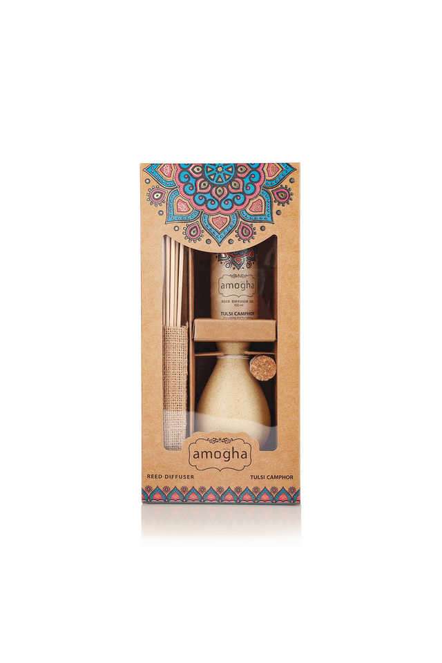 Amogha-Tulsi-Camphor-Reed-Diffuser-With-100-ml-Oil-And-8N-Reed-Sticks