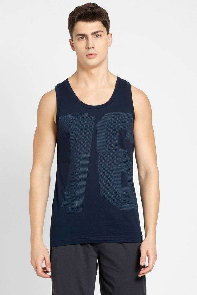 Graphic-Print-Blended-Fabric-Men-s-Vests