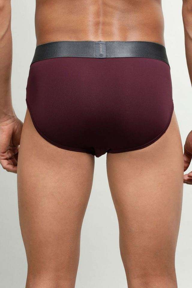 Solid-Nylon-Men-s-Briefs