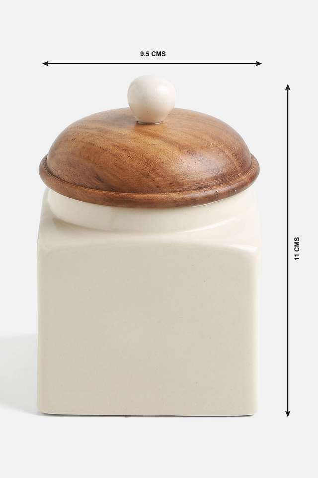 HAOTOP 12oz Ceramic Sugar Bowl With Lid And Spoon - White Porcelain Sugar Jar For Coffee Bar, Kitchen Countertop