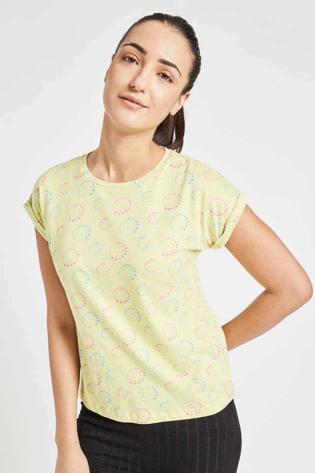 Printed-Cotton-Round-Neck-Women-s-T-Shirt
