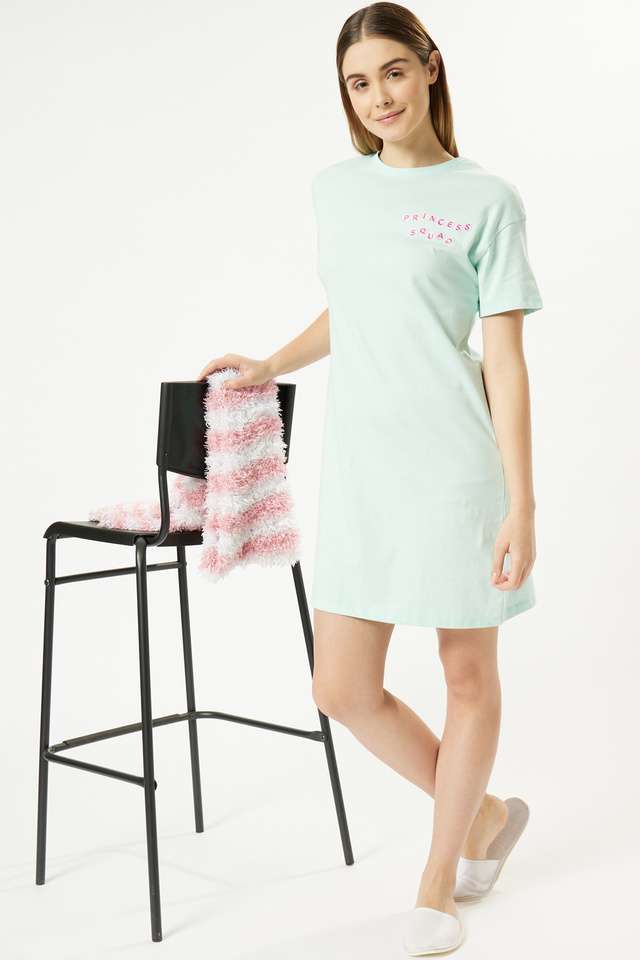 Half-Sleeves-Regular-Fit-Cotton-Women-s-Dress