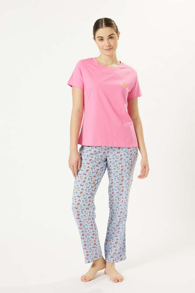Printed-Cotton-Regular-Fit-Women-s-Top-&-Pyjama-Set