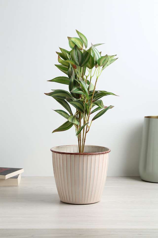 Metal-Classic-Planter-Pink-S