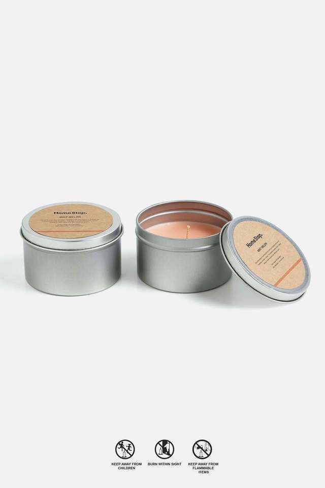 Tin-Container-Candle-Set-of-2-Mint-Melon