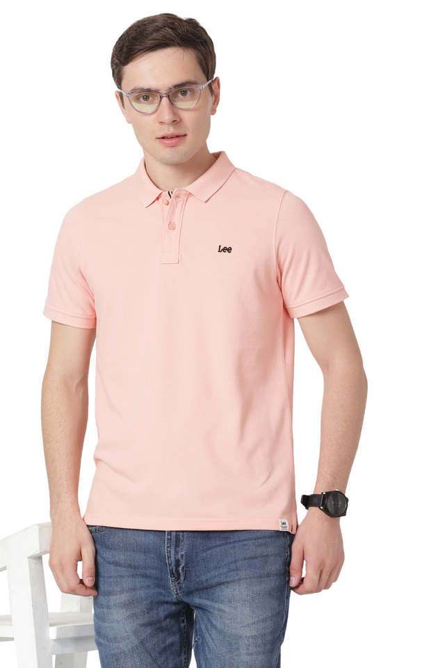 Solid-Cotton-Slim-Fit-Men-Polo-T-Shirt